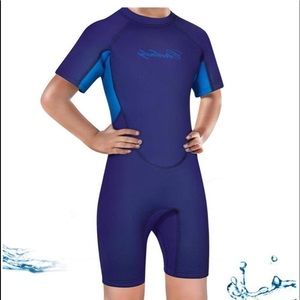 CtriLady Kids Neoprene Shorty Wetsuit